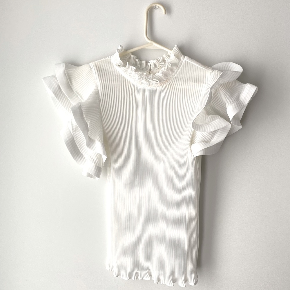 City Lux White Blouse